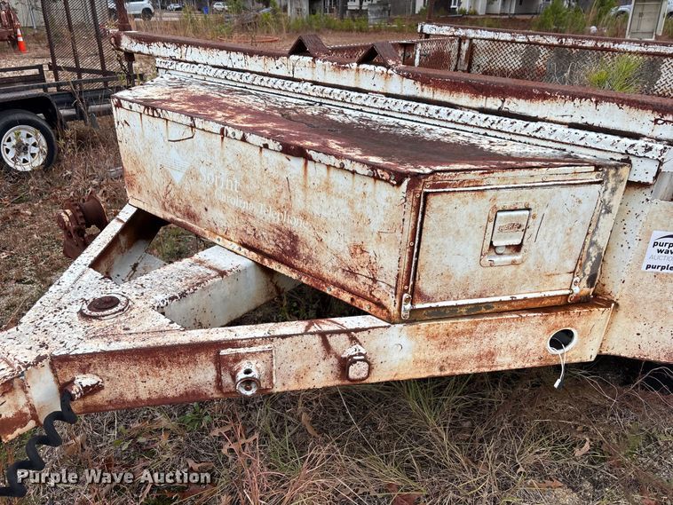 image for item DU0297 1985 Butler pole trailer