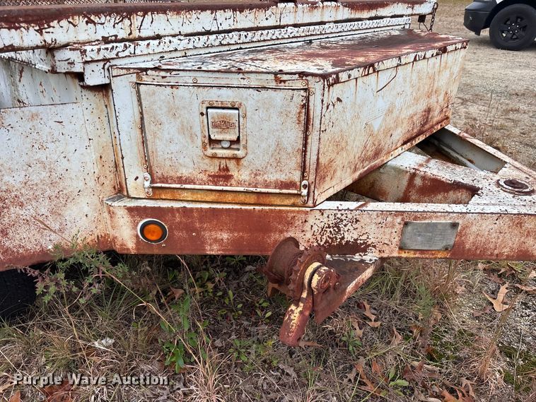 image for item DU0297 1985 Butler pole trailer