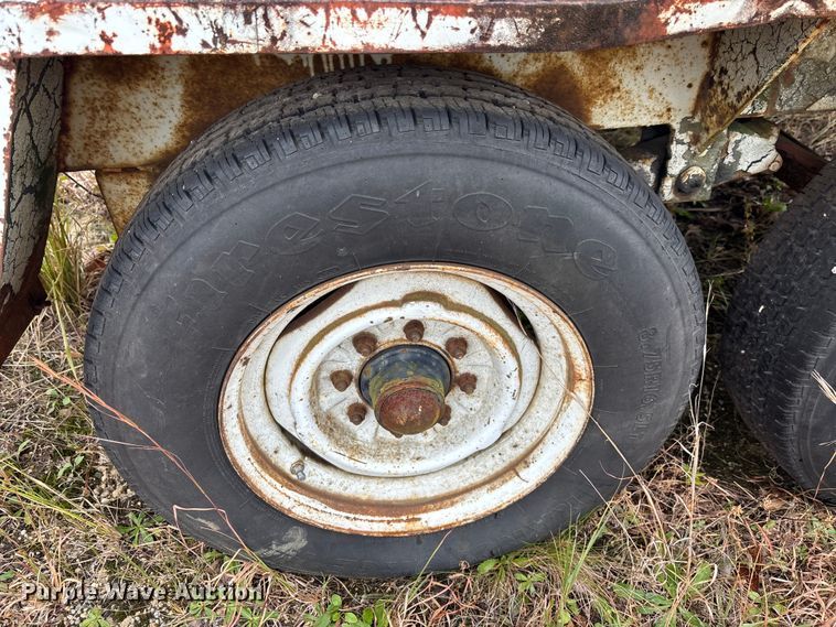 image for item DU0297 1985 Butler pole trailer