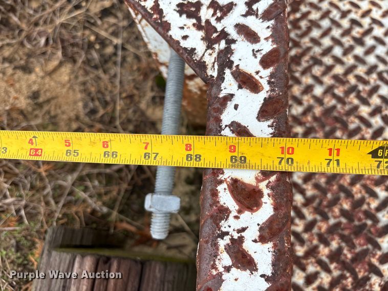 image for item DU0297 1985 Butler pole trailer