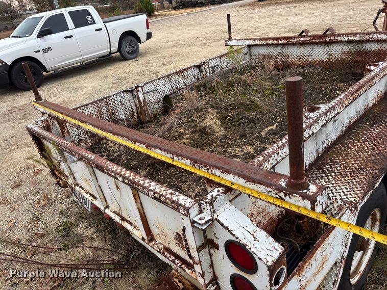 image for item DU0297 1985 Butler pole trailer