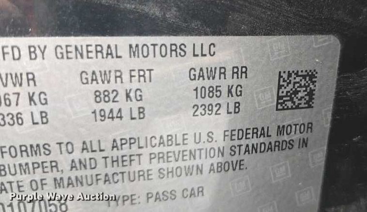 image for item DU2517 2015 Cadillac ATS 