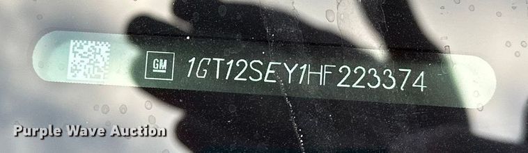 image for item DV0760 2017 GMC Sierra 2500HD Crew Cab pickup truck