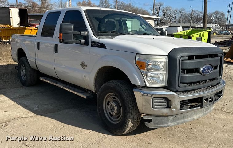 image for item DV0765 2012 Ford F250 Super Duty Crew Cab pickup truck