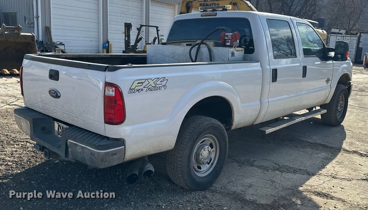 image for item DV0765 2012 Ford F250 Super Duty Crew Cab pickup truck