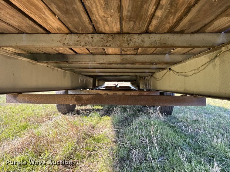 image for item DW5184 Shop built equipment trailer