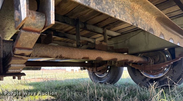 image for item DW5184 Shop built equipment trailer