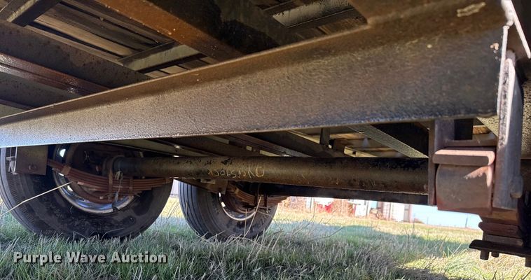 image for item DW5184 Shop built equipment trailer