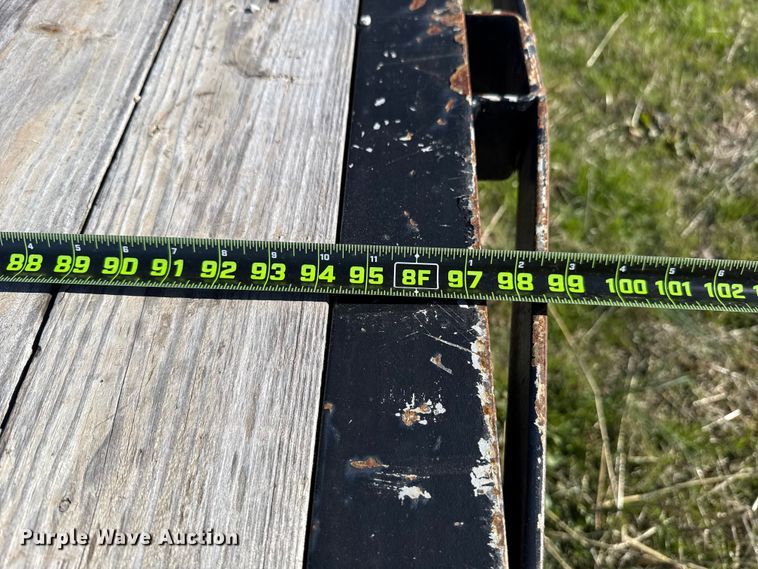 image for item DW5184 Shop built equipment trailer