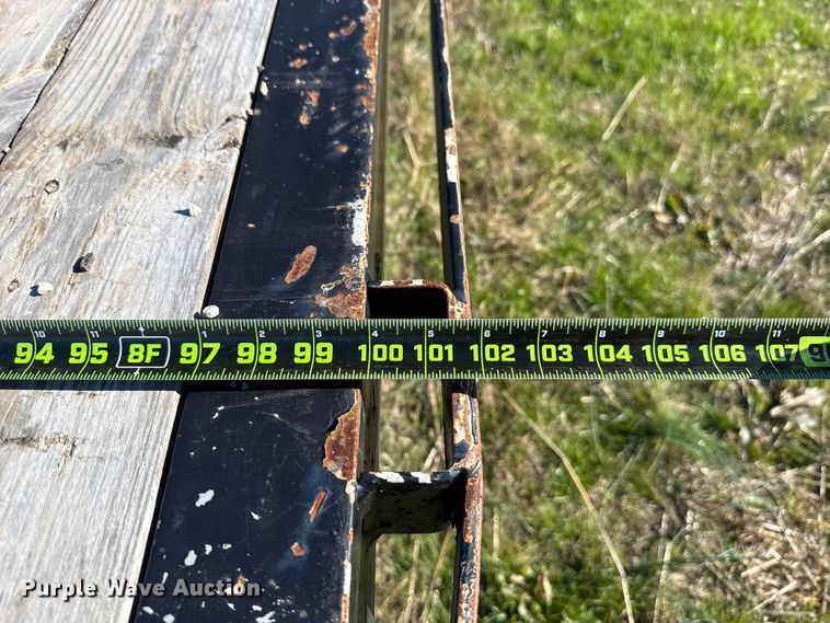 image for item DW5184 Shop built equipment trailer