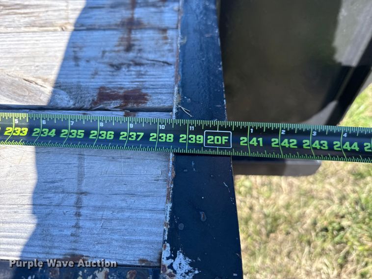 image for item DW5184 Shop built equipment trailer