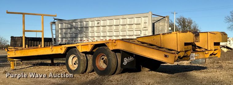 image for item DW5188 1989 Belshe T-10 equipment trailer