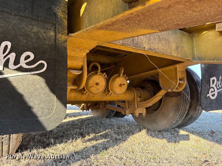 image for item DW5188 1989 Belshe T-10 equipment trailer
