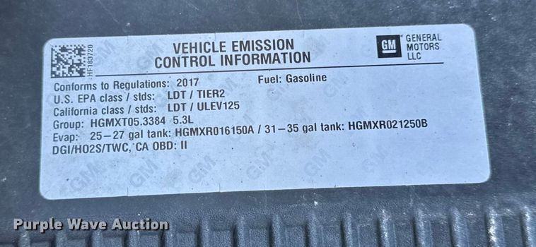 image for item DW6700 2017 Chevrolet Silverado 1500 Crew Cab pickup truck