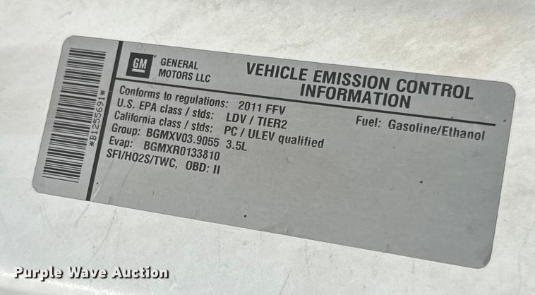 image for item DW6710 2011 Chevrolet Impala 