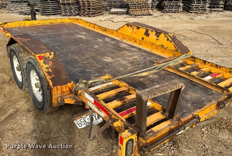 image for item DW6726 2014 Red Oak Mfg. Inc. utility trailer