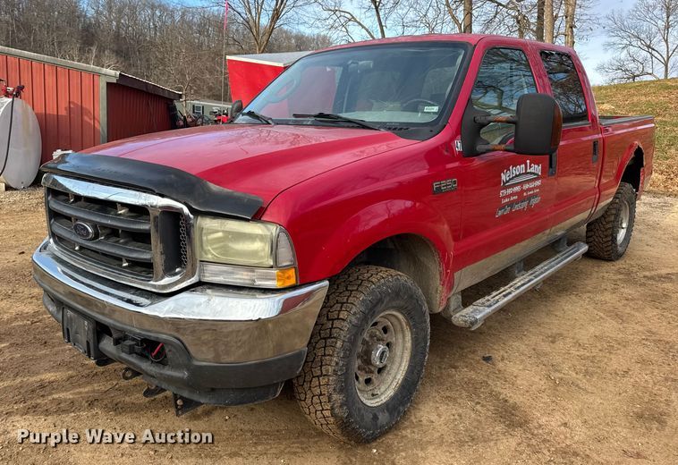 image for item DW6729 2004 Ford F250 Super Duty XLT Crew Cab pickup truck