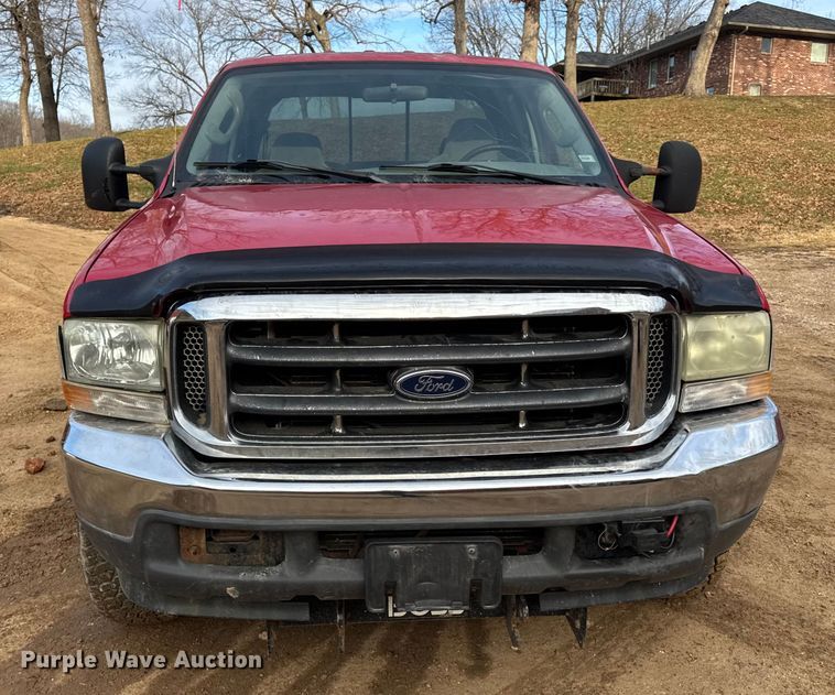 image for item DW6729 2004 Ford F250 Super Duty XLT Crew Cab pickup truck