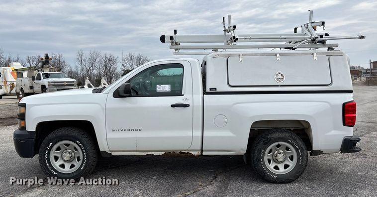 image for item DW7336 2015 Chevrolet Silverado pickup truck