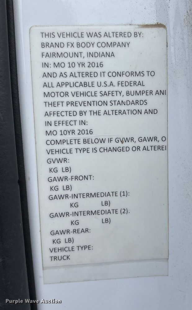 image for item DW7337 2016 Chevrolet Silverado 1500 pickup truck