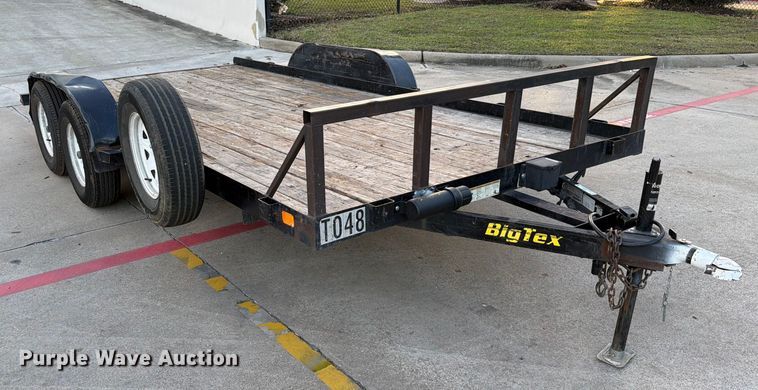 image for item DX5913 2014 Big Tex 60CH-16 utility trailer