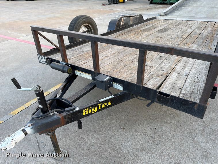 image for item DX5913 2014 Big Tex 60CH-16 utility trailer