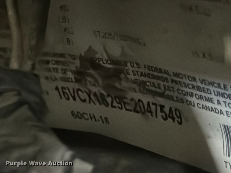 image for item DX5913 2014 Big Tex 60CH-16 utility trailer