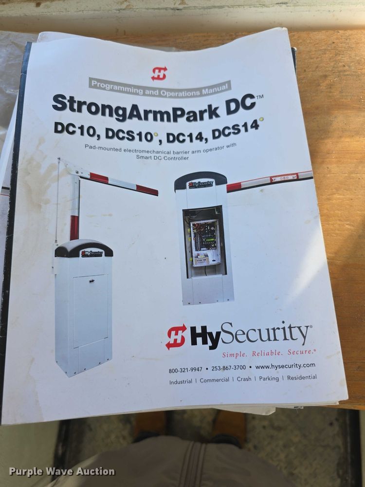 image for item DZ3583 HySecurity StrongArmPark DC 14 guard shack