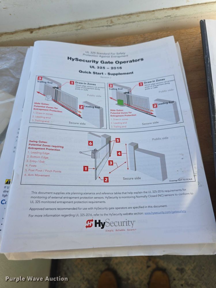 image for item DZ3583 HySecurity StrongArmPark DC 14 guard shack