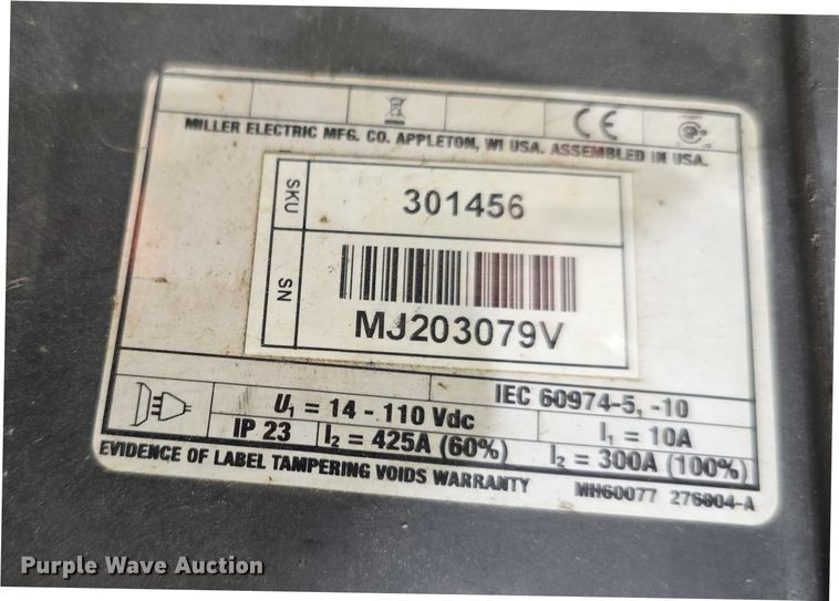 image for item DZ3587 Miller ArcReach SuitCase 12 welder