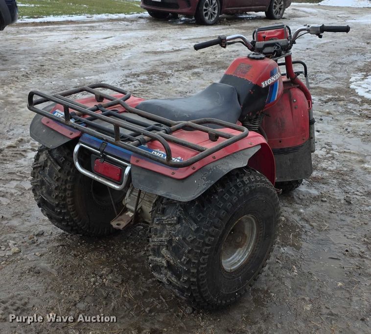 image for item DZ3654 1984 Honda ATC Big Red ATV