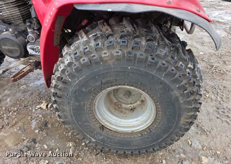 image for item DZ3654 1984 Honda ATC Big Red ATV