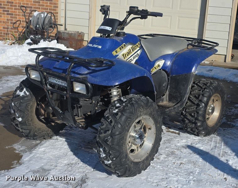 image for item DZ3657 2003 Polaris 330 Trail Boss ATV