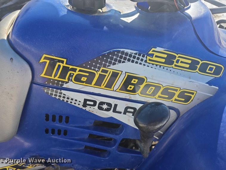 image for item DZ3657 2003 Polaris 330 Trail Boss ATV