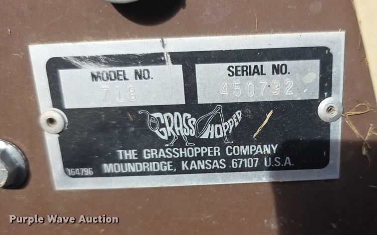 image for item DZ3661 Grasshopper 713 ZTR lawn mower