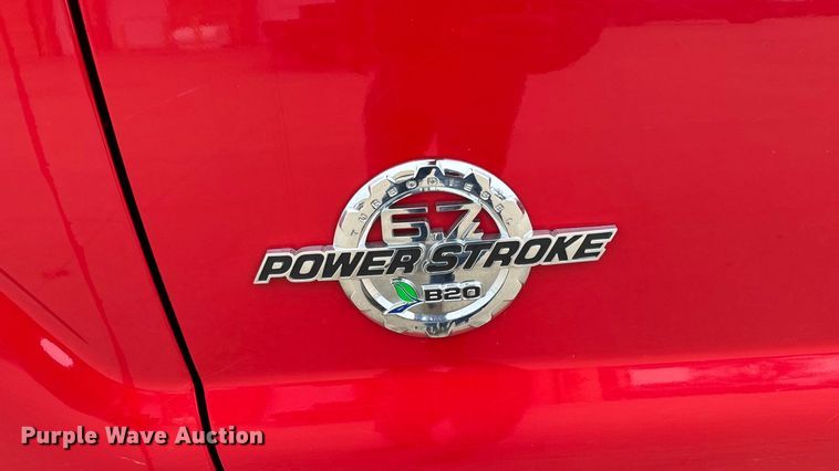 image for item EA2095 2015 Ford F350 Super Duty XL SuperCab utility bed pickup truck