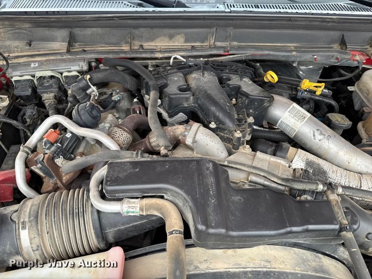 image for item EA2095 2015 Ford F350 Super Duty XL SuperCab utility bed pickup truck