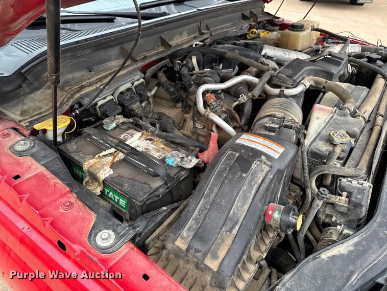 image for item EA2095 2015 Ford F350 Super Duty XL SuperCab utility bed pickup truck