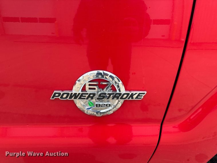 image for item EA2096 2015 Ford F350 Super Duty SuperCab utility bed pickup truck