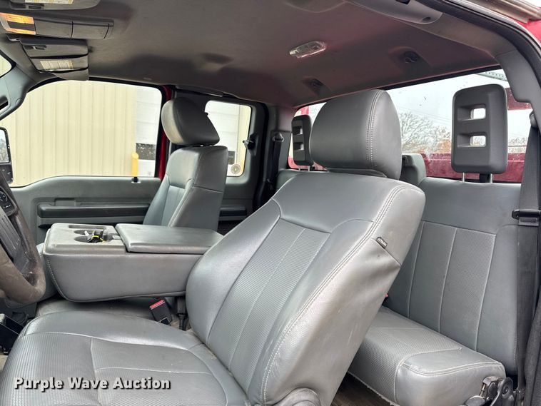 image for item EA2096 2015 Ford F350 Super Duty SuperCab utility bed pickup truck