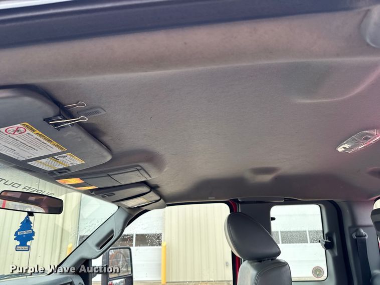 image for item EA2096 2015 Ford F350 Super Duty SuperCab utility bed pickup truck