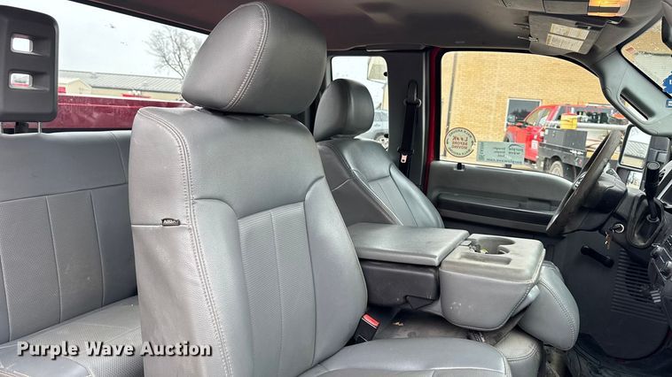 image for item EA2096 2015 Ford F350 Super Duty SuperCab utility bed pickup truck