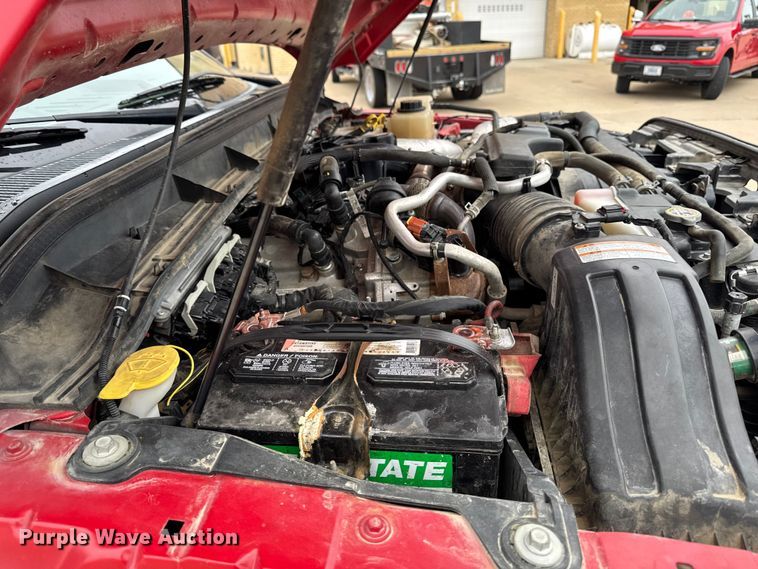 image for item EA2096 2015 Ford F350 Super Duty SuperCab utility bed pickup truck