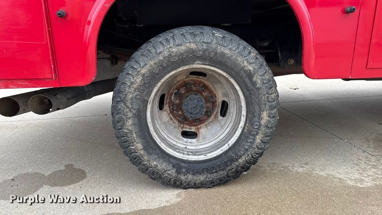 image for item EA2096 2015 Ford F350 Super Duty SuperCab utility bed pickup truck