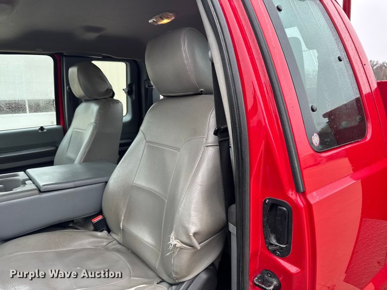 image for item EA2097 2013 Ford F350 Super Duty XL SuperCab utility bed pickup truck