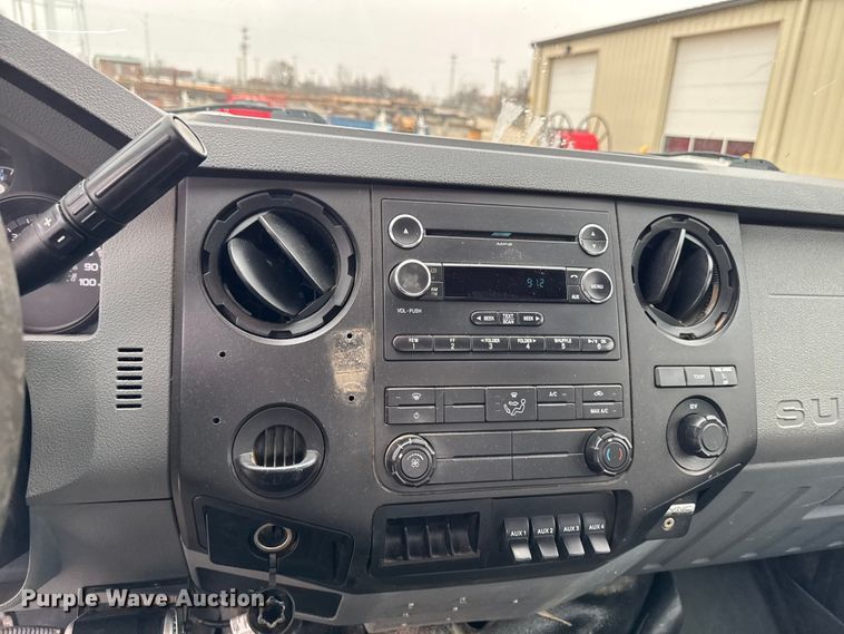 image for item EA2097 2013 Ford F350 Super Duty XL SuperCab utility bed pickup truck