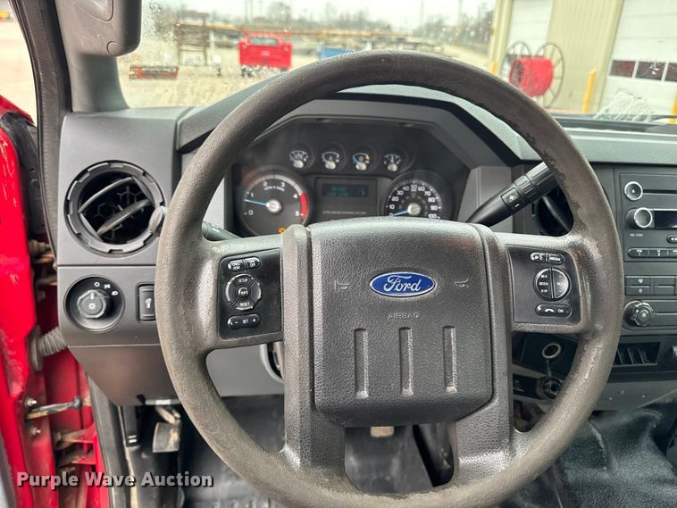 image for item EA2097 2013 Ford F350 Super Duty XL SuperCab utility bed pickup truck