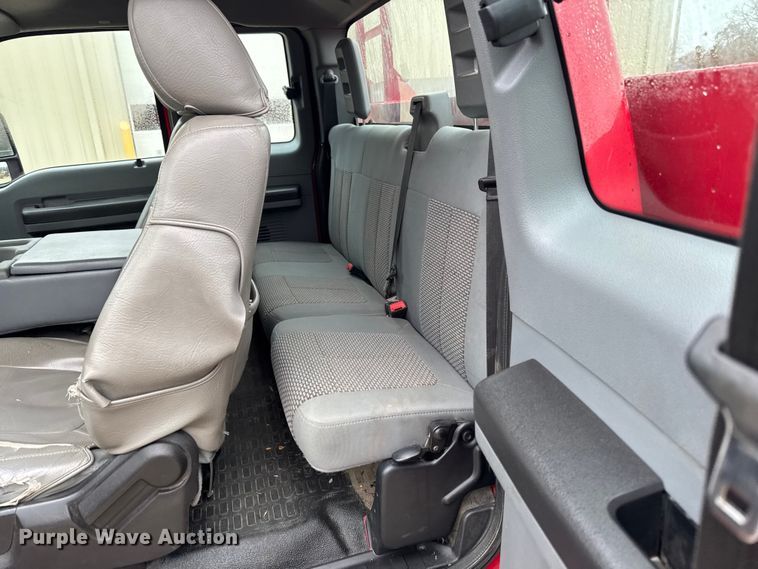 image for item EA2097 2013 Ford F350 Super Duty XL SuperCab utility bed pickup truck