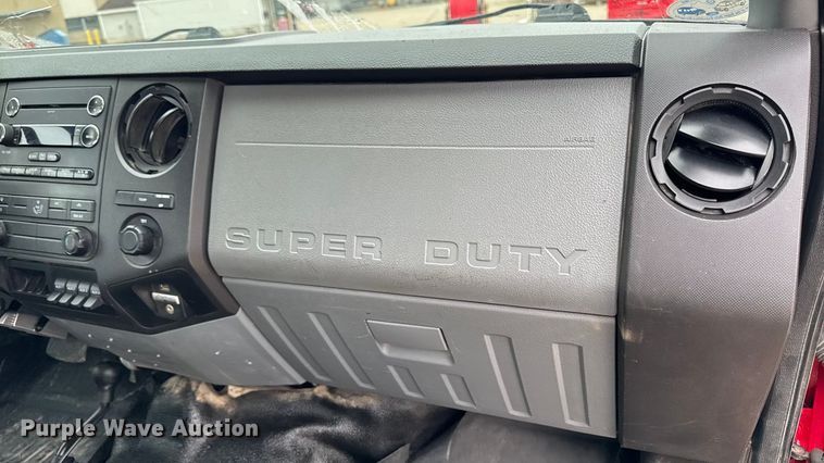 image for item EA2097 2013 Ford F350 Super Duty XL SuperCab utility bed pickup truck