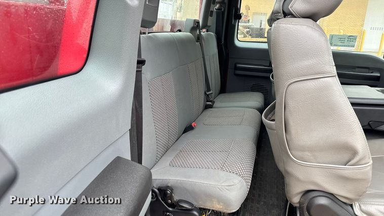 image for item EA2097 2013 Ford F350 Super Duty XL SuperCab utility bed pickup truck